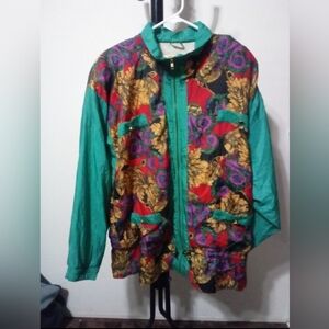 Colorful Women's Cape Jacket